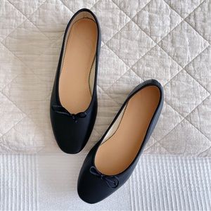 New! J Crew Black Zoe Ballet Flats